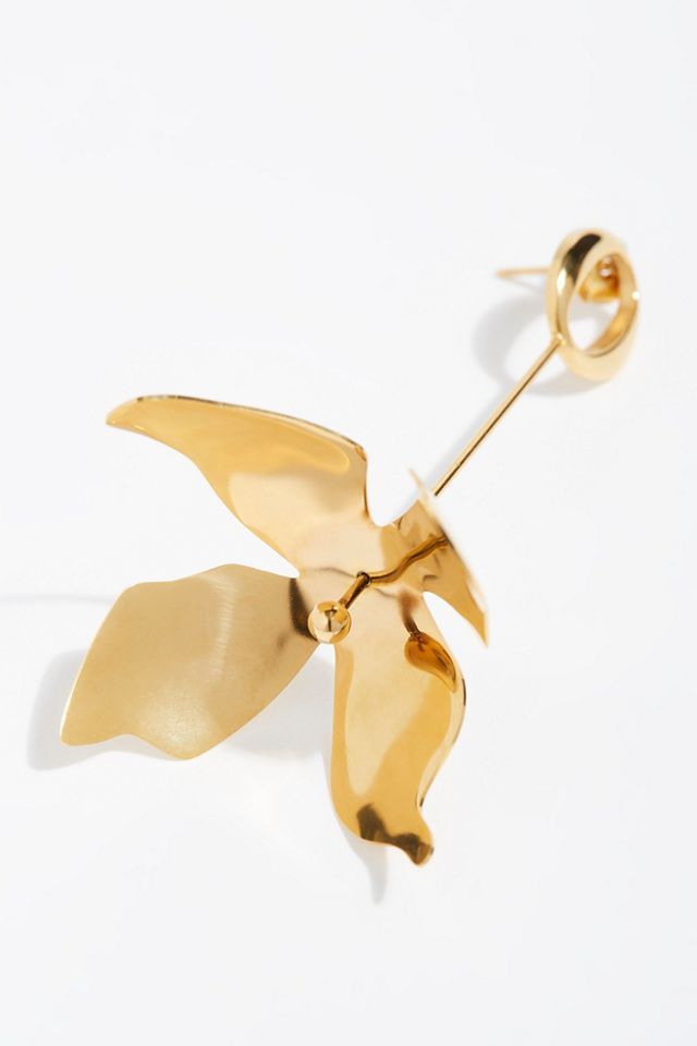 Deux Fleur Single Earring #1