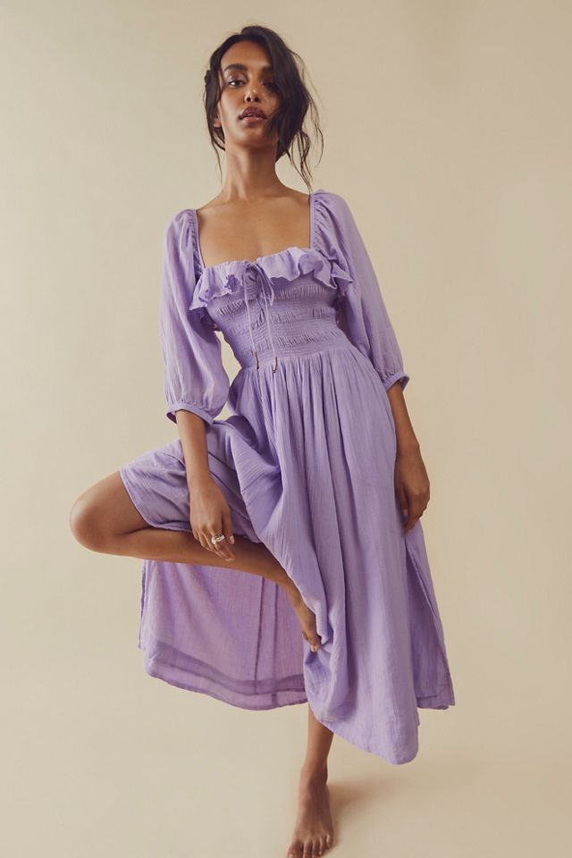 Oasis midi 2025 dress free people