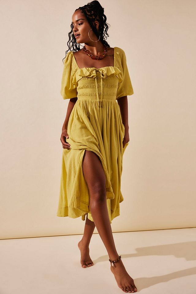 Free people store royce midi dress