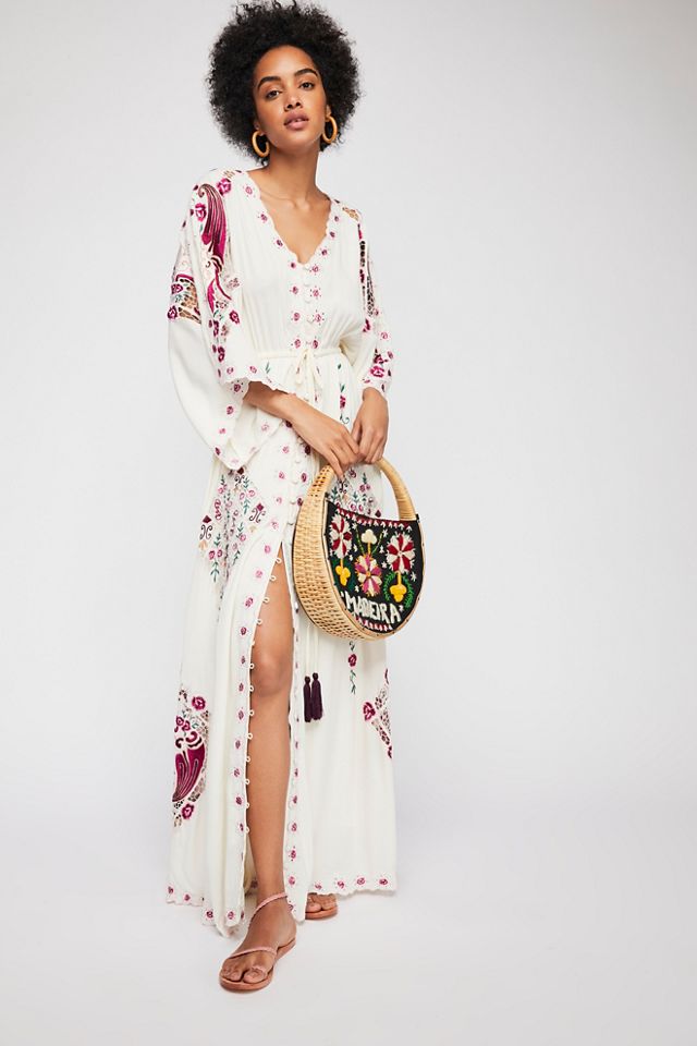 Balloon Rouge Duster Maxi Dress