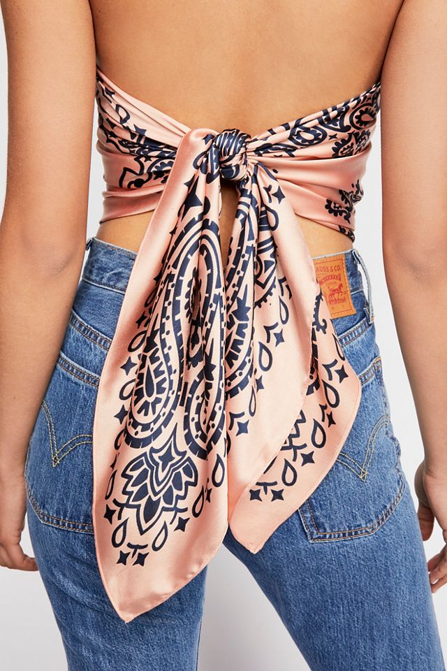 Savannah Silky Print Bandana