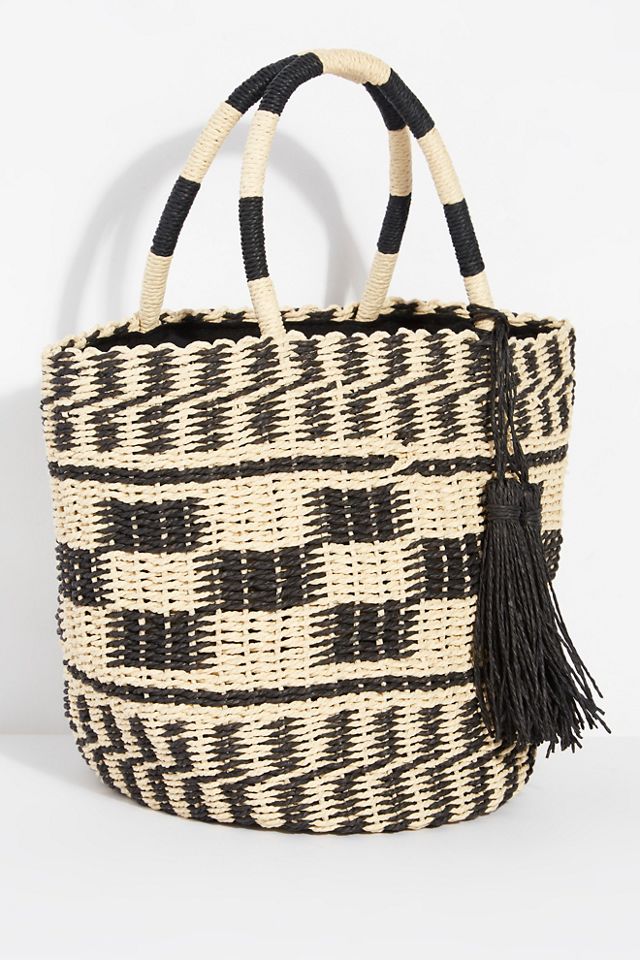 Alice Straw Tote #1