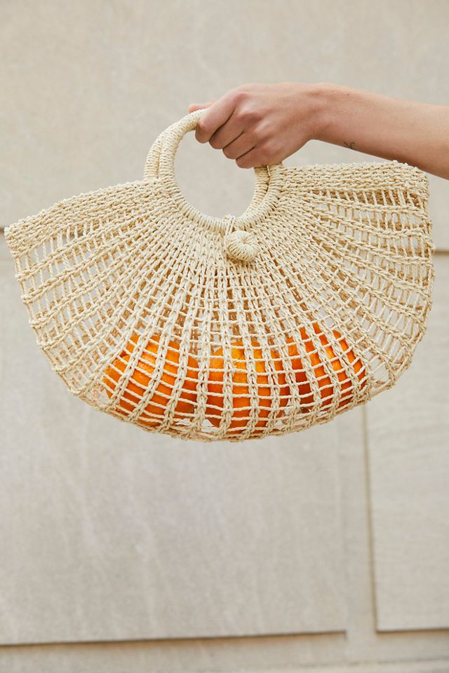 Lucie Straw Basket