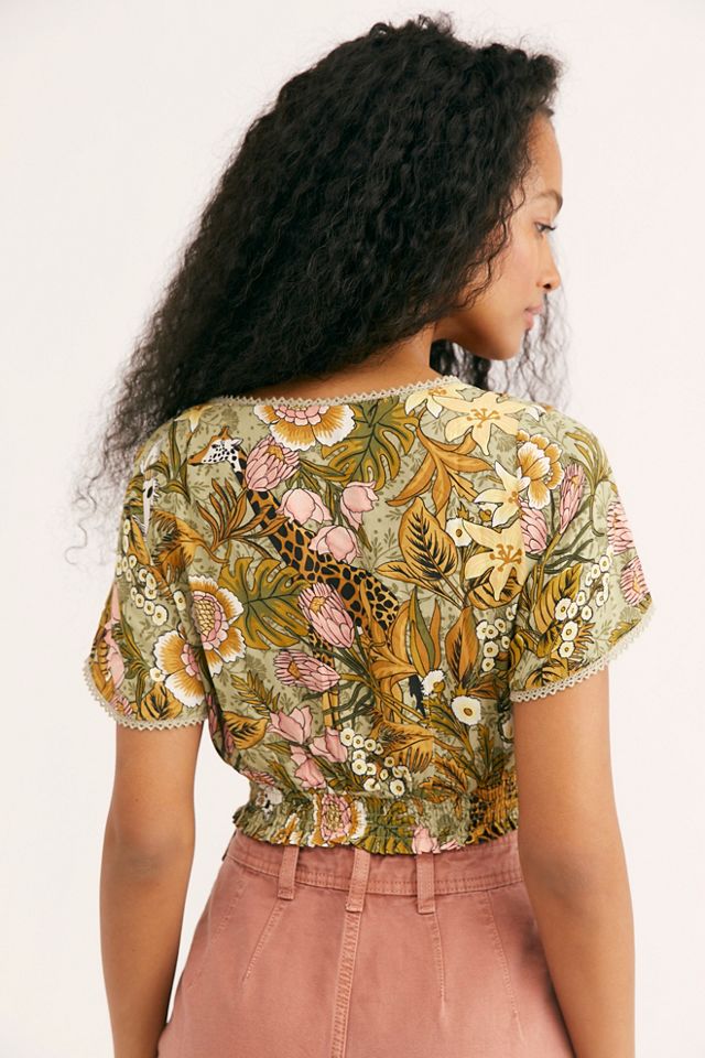 SS CROP TOP - JUNGLE