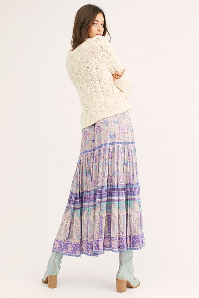 Poinciana Maxi Skirt #1