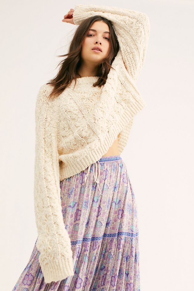 Poinciana Maxi Skirt #2