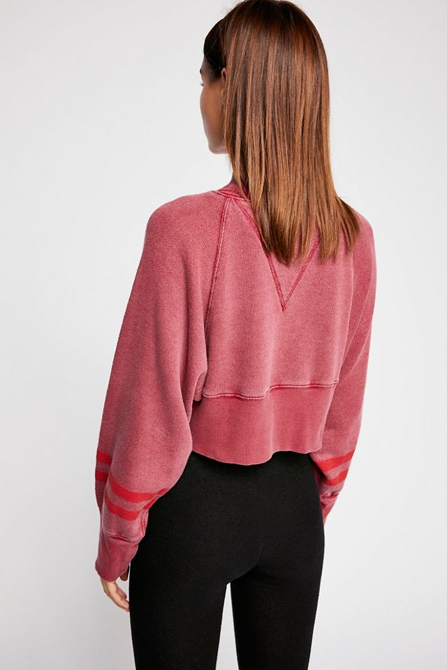 Keep It Cropped Stripe Pullover #2