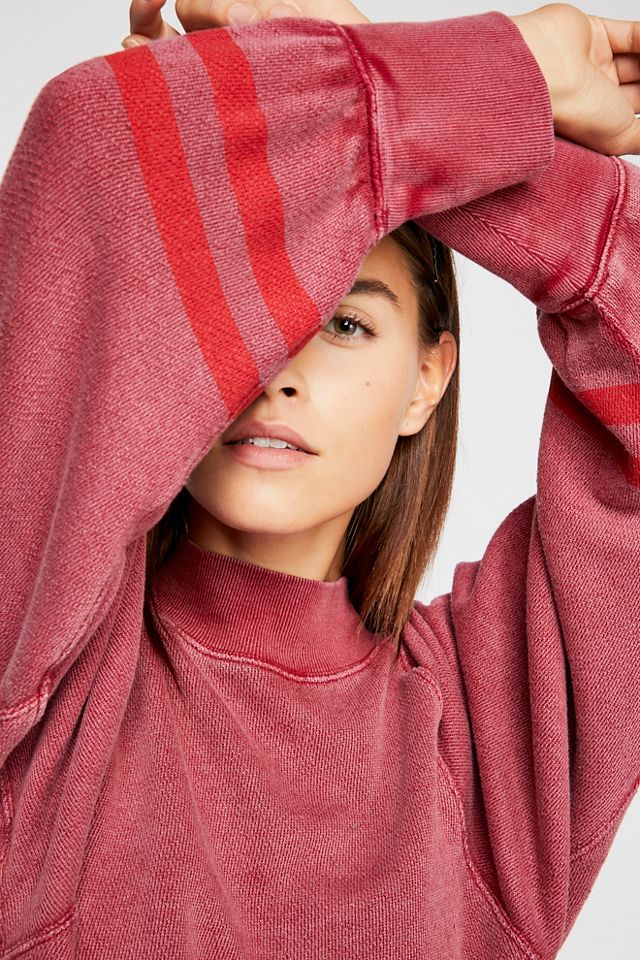 Keep It Cropped Stripe Pullover #3