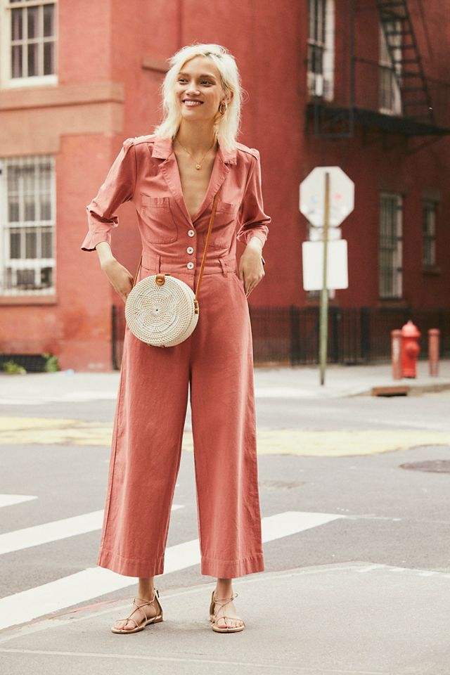 Free people back into it jumpsuit on sale