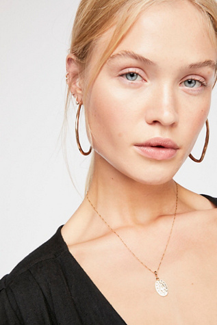 Ribbon Hoop Earrings | Free People