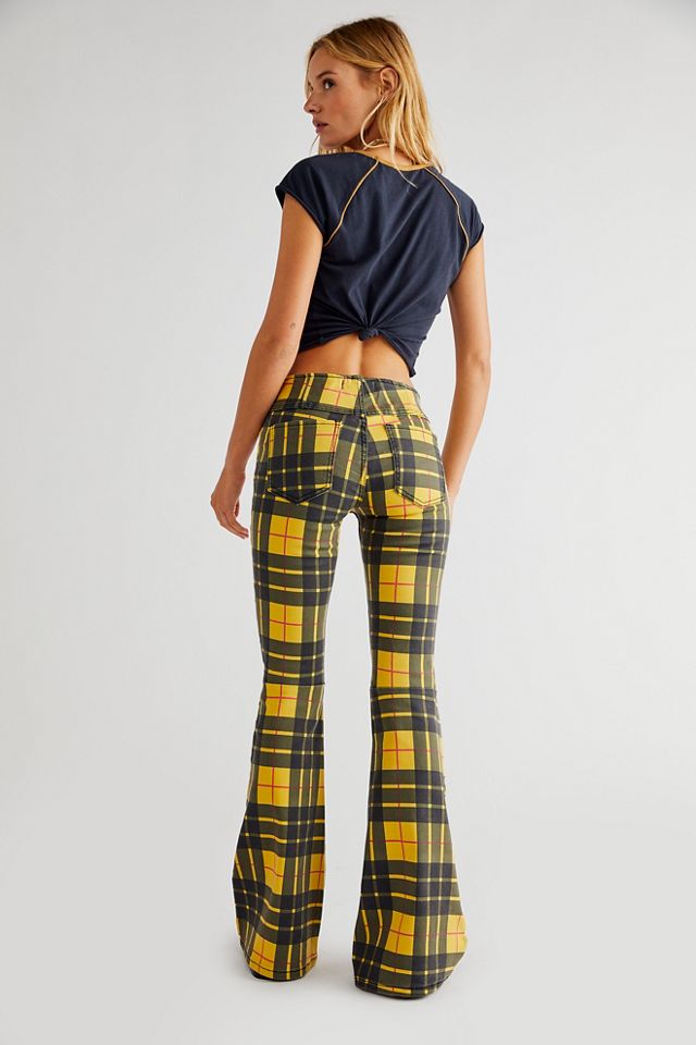 We The Free Penny Pull-On Printed Flare Jeans #1