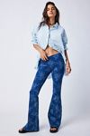 Free People Pull-On Flare Jeans Echo Blue - Lana's Boutique