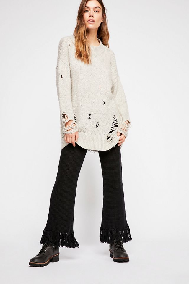 Fringe Forever Cashmere Pant