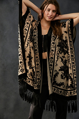 Nightbird Burnout Kimono