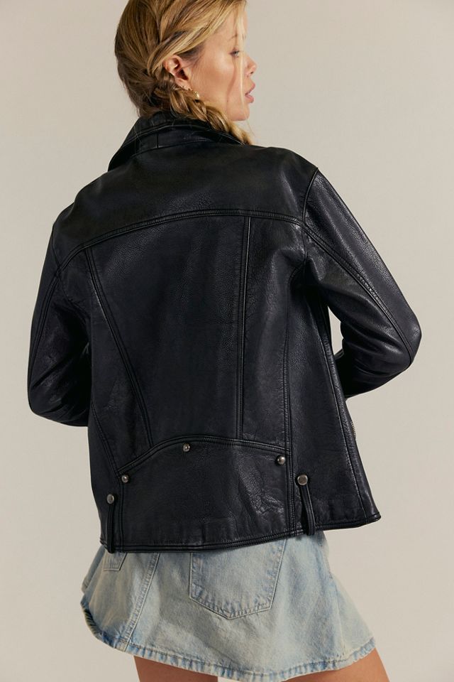 We The Free Jealousy Leather Moto Jacket | Free People