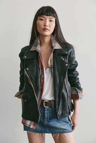 We The Free Jealousy Leather Moto Jacket