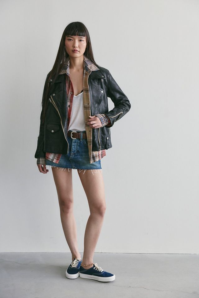 We The Free Jealousy Leather Moto Jacket #3