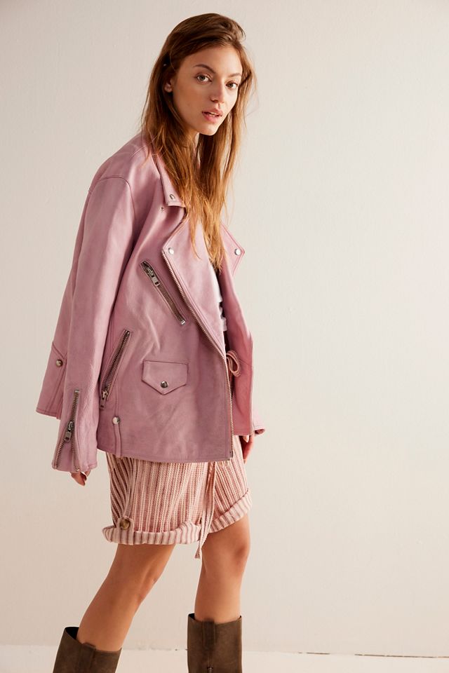 We The Free ★ Jealousy Leather Moto Jacket We The Free Jealousy Leather Moto Jacket | Free People