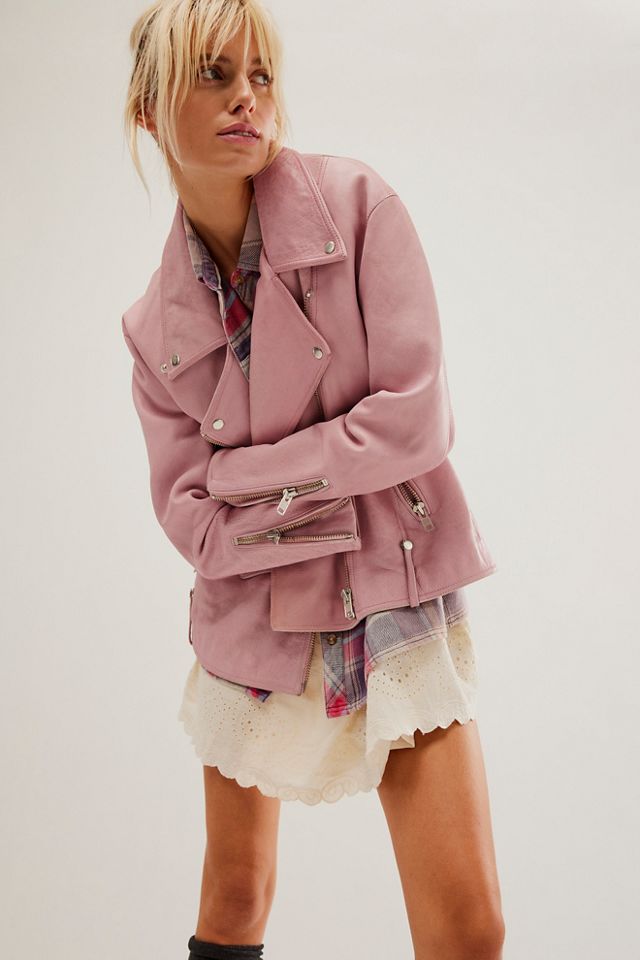 We The Free Jealousy Leather Moto Jacket | Free People