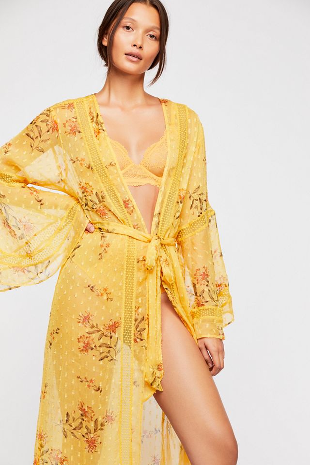 Sunkissed Ruffle Kimono #1