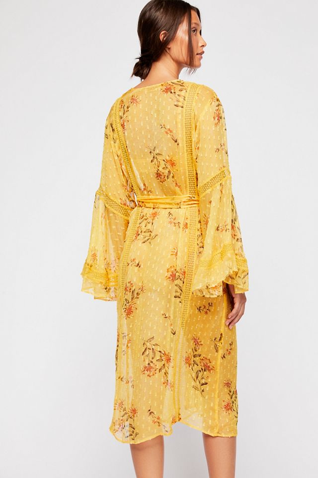 Sunkissed Ruffle Kimono #2