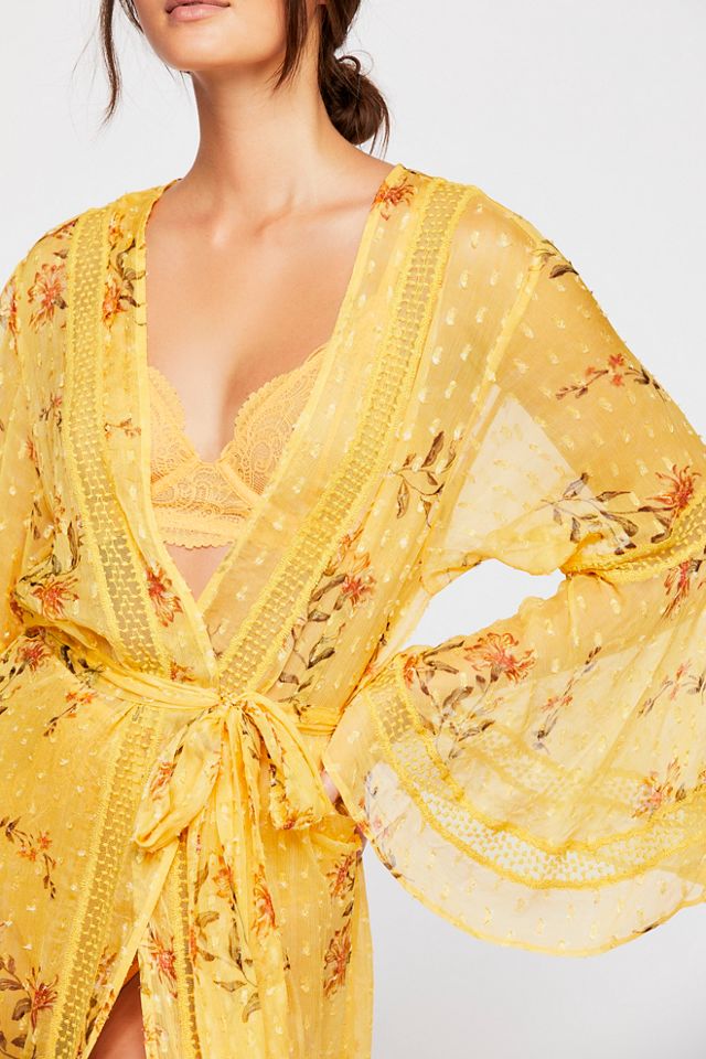 Sunkissed Ruffle Kimono #3