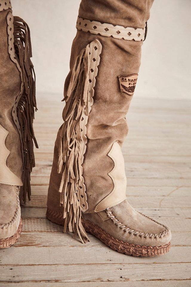 Tall 2024 moccasin boots