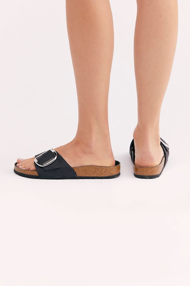 Birkenstock madrid discount big buckle croco