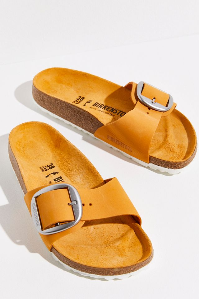 Birkenstock Madrid bug-buckle Sandals - Orange