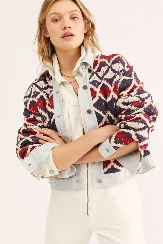 Lakeside denim jacket cheap free people