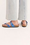 birkenstock mayari electric metallic ocean