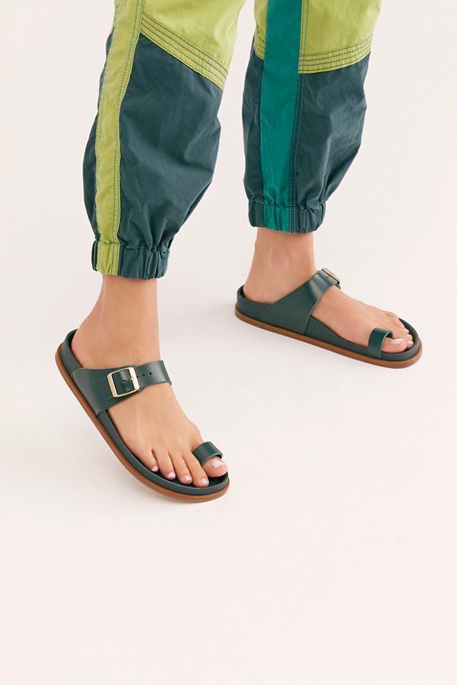 Birkenstock ciney leather online sandals