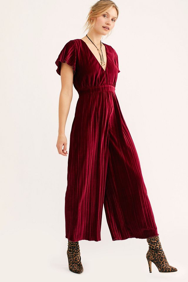 Lex Velvet Jumpsuit
