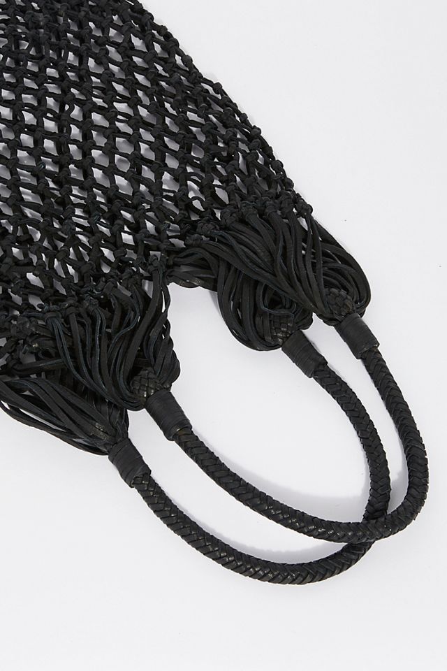 Crista Beach Net Leather Bag #5