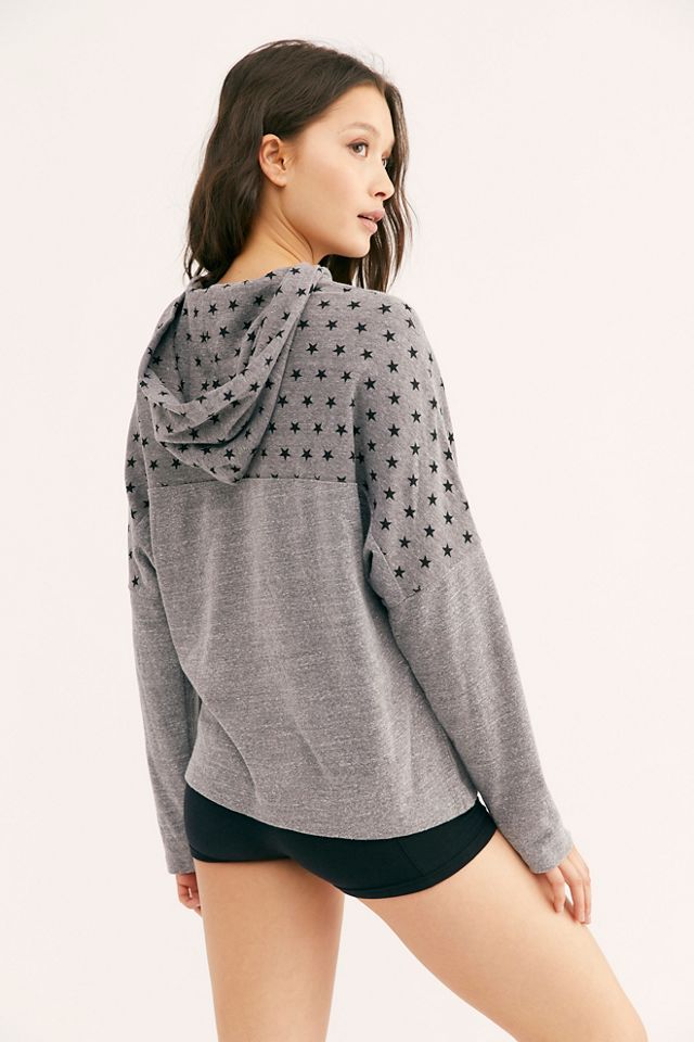 Oversized Pullover With Polka Stars #1