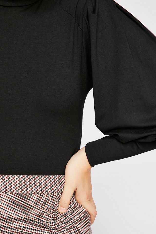So Fine Pleat Sleeve Bodysuit #3