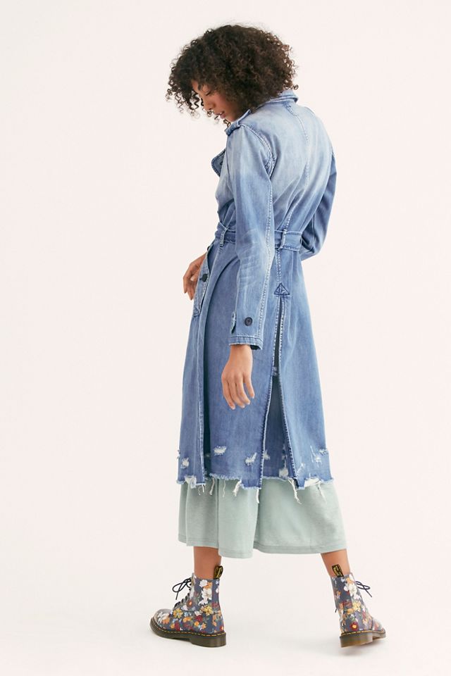 Dorian Denim Trench Coat #1