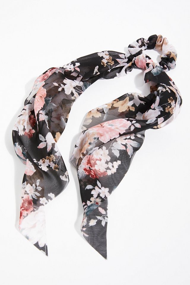 Floral Scarf Pony #1