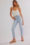 CRVY High-Rise Vintage Stovepipe Jeans
