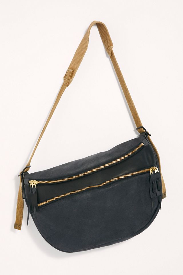 Delle Cose Lucia Leather Messenger Bag | Free People