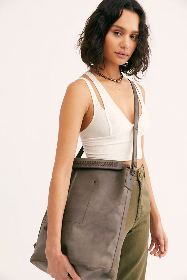 Delle Cose Two Toned Hobo Bag #8