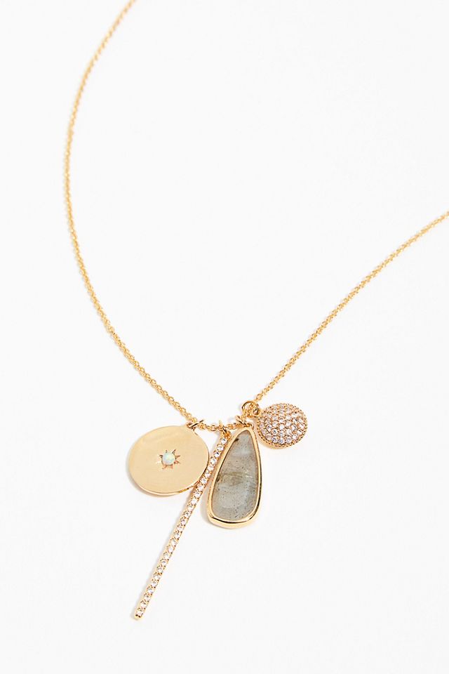 Tai Stone Cluster Necklace #2