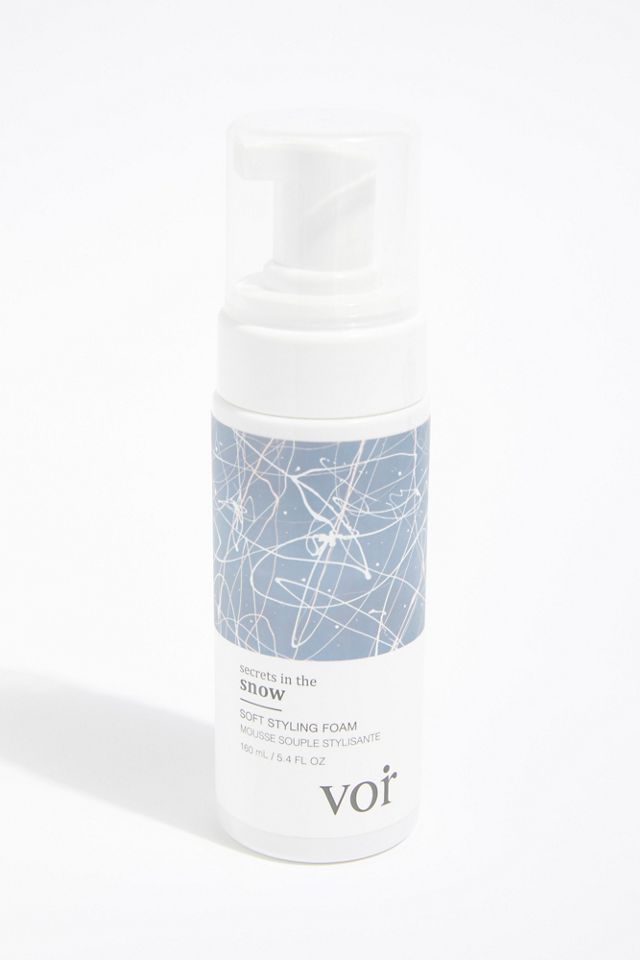 Secrets in the Snow: Soft Styling Foam – Voir Hair Canada