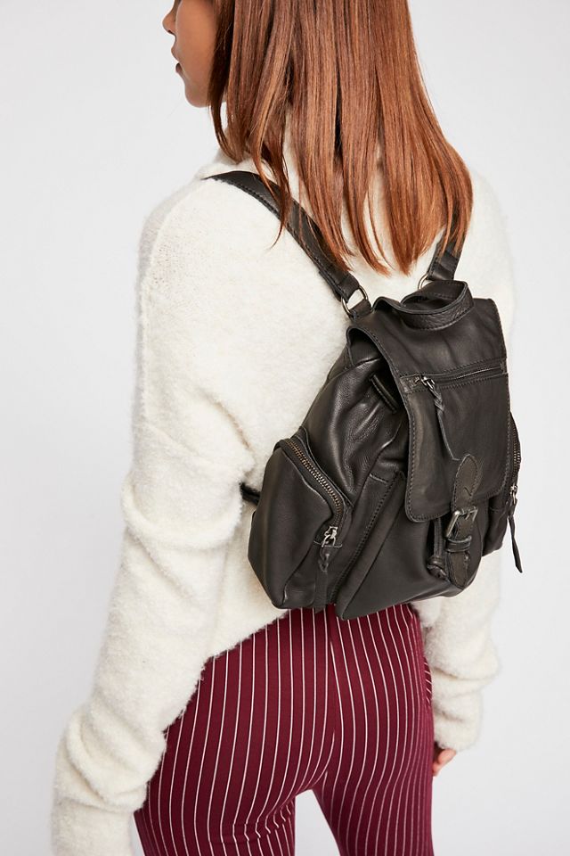 Santa Monica Leather Backpack | Free People