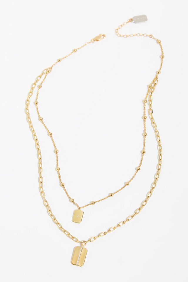 Ela 2 Layer Necklace #1