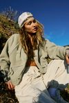 Free People - Shasta - Veste en polaire - Gris pâle