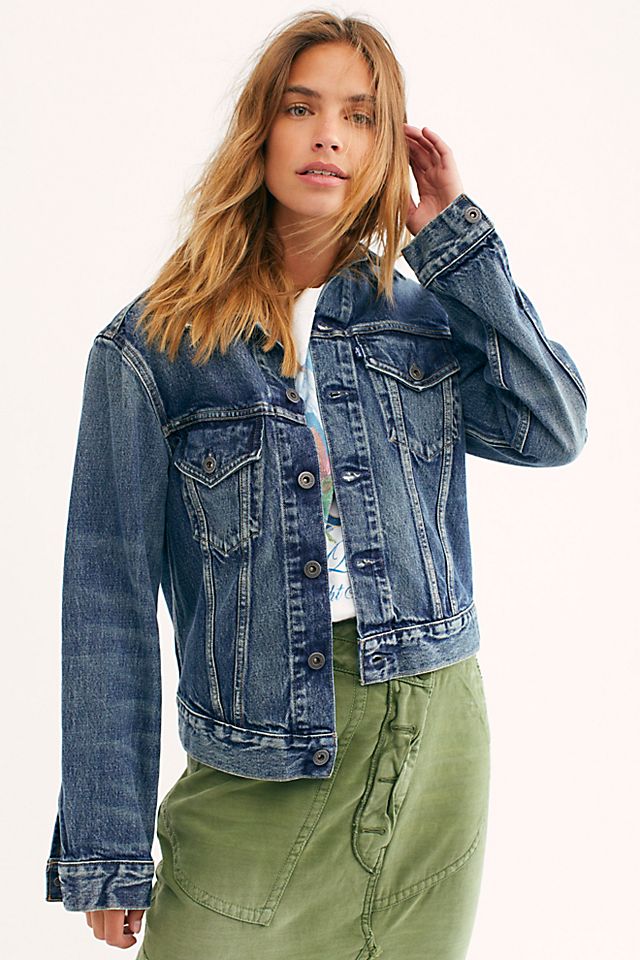 Levi’s Made & Crafted Boyfriend Trucker Jacket | Free People