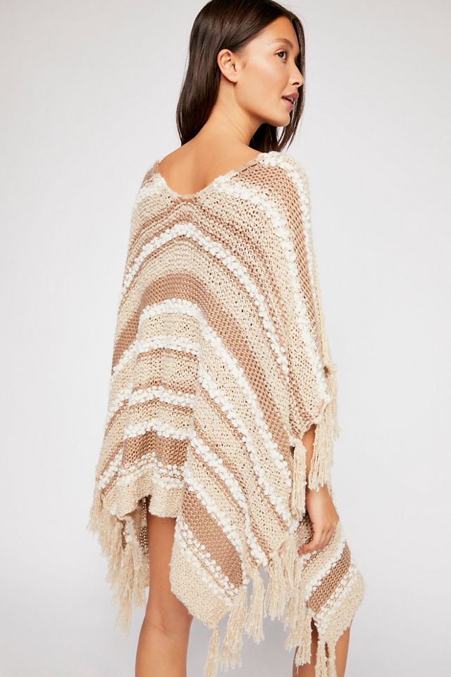 Big Dipper Stripe Poncho #2