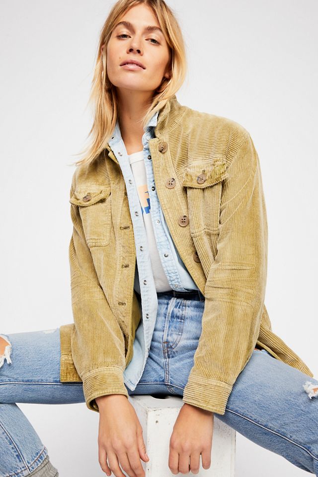 Heritage Cord Jacket | Free People UK