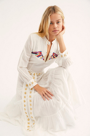 free people mia embroidered dress Free People Mini Dress Women Medium Mia Gauze Embroidered Boho Chic Coastal  Core